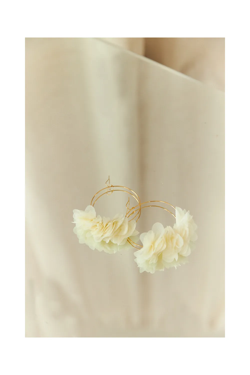 BOUCLES D'OREILLES GRACE IVOIRE