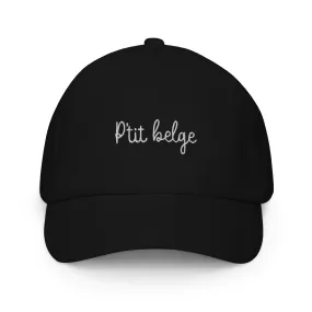 Casquette enfant brodée - P'tit belge