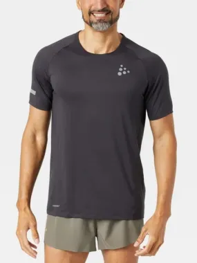 CRAFT PRO HYPERVENT SS TEE  2 BLACK  Tee shirt de running