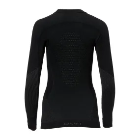 Haut manches longues Fusyon Merino anthracite femmes