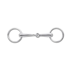 Mors de filet de bride deux anneaux inox - Waldhausen - WALDHAUSEN - Cheval - Equestra