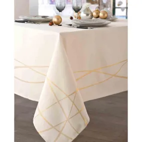 Nappe Rectangulaire Ivoire Uni -  DETRIER | 3 Suisses