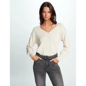 Pull ivoire en coton | 3 Suisses