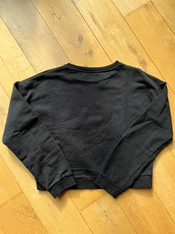Sweat noir court Guess 12 ans - GUESS - 12 ans  | Beebs