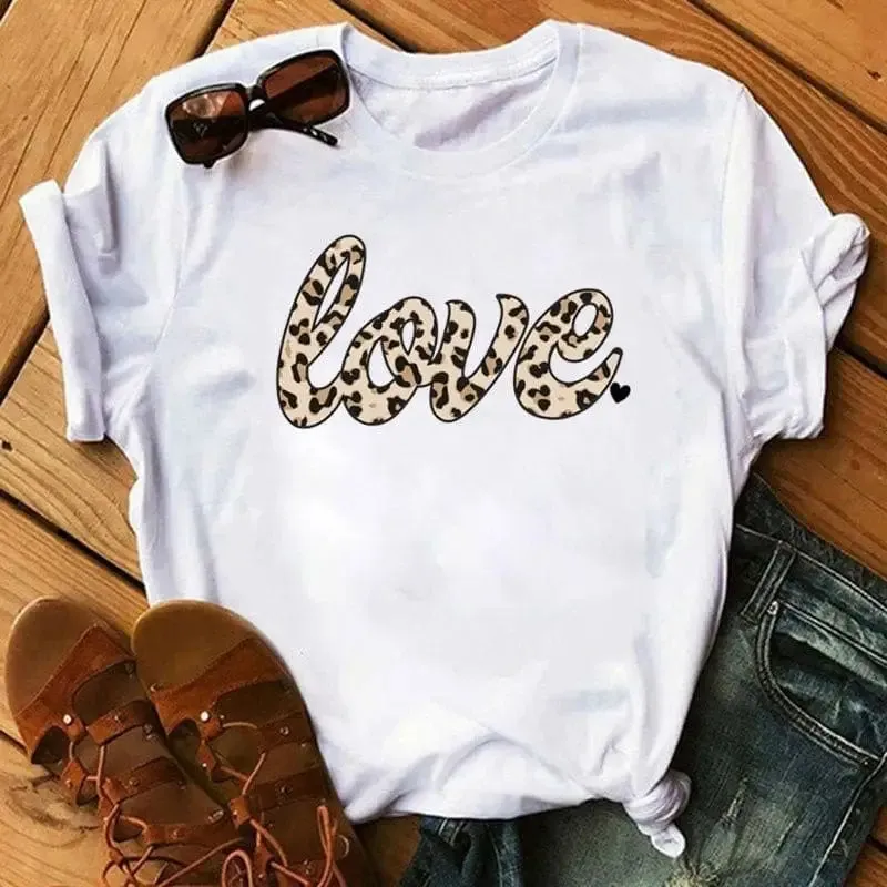 T-Shirt Léopard Love