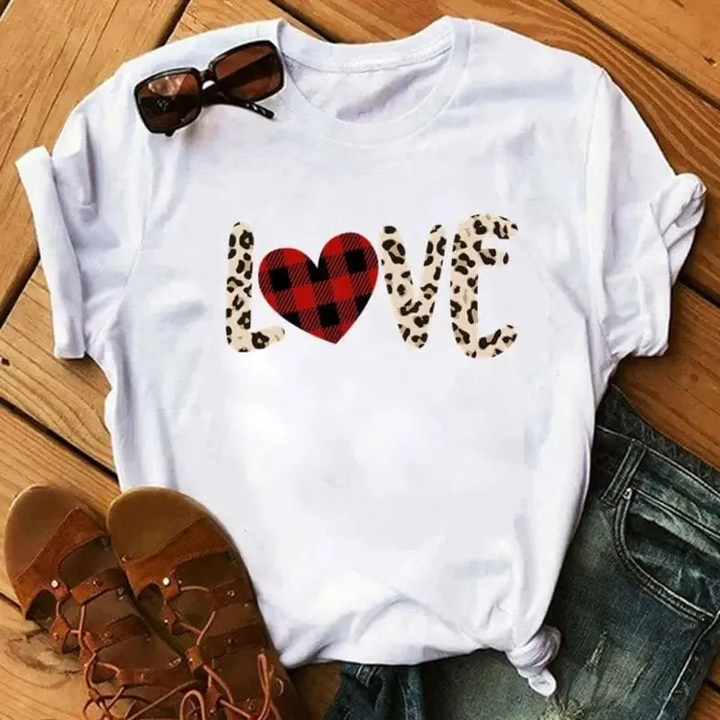 T-Shirt Léopard Love